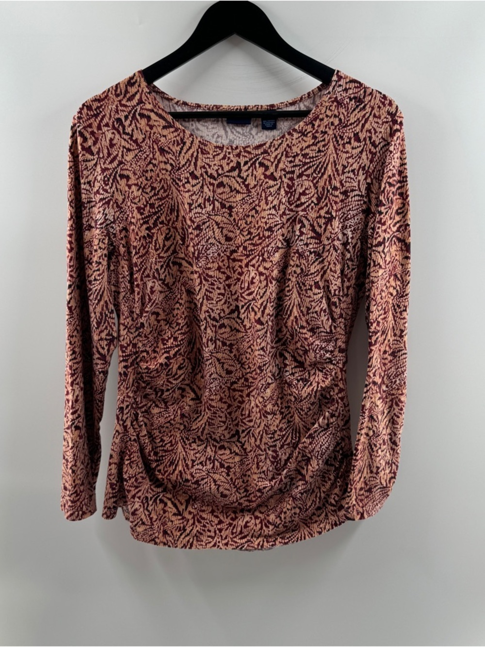 Westbound Synched Side Long Sleeve Top – Women’s XL
